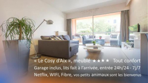 Aix Centre Cosy Calme Garage Terrasse